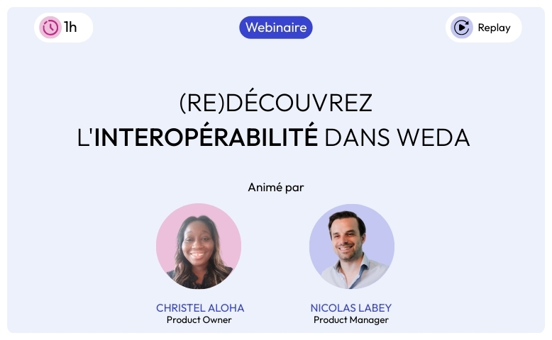 Webinaire L’interopérabilité dans Weda